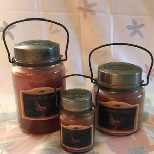 McCall's Farmers Market 26 Oz., 16 Oz. and 5 Oz. Candles - Cinnamon Scent